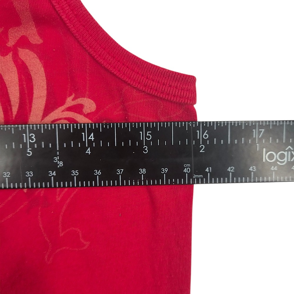 Harley-Davidson Red Filigree Logo Tank Top San Antonio TX Womens Large - Picture 6 of 7
